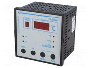 Regulator; temperature; 24÷265VAC; 24÷265VDC; on panel; IN: 4 NOVATEK ELECTRO