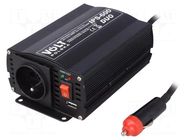 Converter: DC/AC; 300W; Uout: 230VAC; 10.5÷31VDC; 160x105x60mm VOLT POLSKA