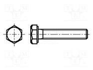 Screw; M5x16; 0.8; Head: hexagonal; brass; nickel; DIN 933; ISO 4017 BOSSARD