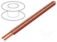 Wire: loudspeaker cable; HELUSOUND®; 2x0.5mm2; stranded; Cu; PVC HELUKABEL