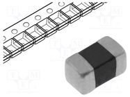 Ferrite: bead; Imp.@ 100MHz: 120Ω; SMD; 0.3A; 0402; R: 0.7Ω MURATA