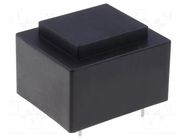 Transformer: encapsulated; 1.9VA; 110VAC; 9V; PCB HAHN