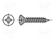 Screw; 2.9x16; Head: countersunk; Phillips; PH1; ISO 7051; BN 697 BOSSARD