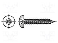 Screw; 3.5x16; Head: cheese head; Pozidriv; PZ2; ISO 7049; BN 13259 BOSSARD