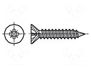 Screw; for metal; 2.9x16; Head: countersunk; Pozidriv; PH1; zinc BOSSARD