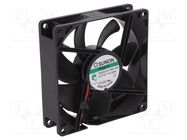 Fan: DC; axial; 12VDC; 92x92x25mm; 47.97m3/h; 17.7dBA; Vapo; 1700rpm SUNON