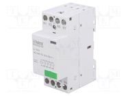 Contactor: 4-pole installation; 32A; 24VAC; NC x4 ISKRA