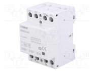 Contactor: 4-pole installation; 63A; 24VAC; NC x4 ISKRA