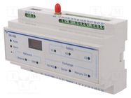 Converter; RS485/ETHERNET; 10/100 Base-T,RS485; IP20; 100Mbps NOVATEK ELECTRO