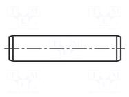 Cylindrical stud; steel; BN 1208; Ø: 2mm; L: 4mm BOSSARD