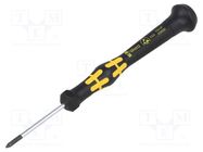 Screwdriver; Microstix®; precision; F; ESD; Blade length: 40mm WERA