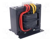 Transformer: mains; 500VA; 230VAC; 230V; Leads: terminal block BREVE TUFVASSONS