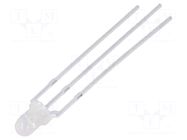 LED; red/yellow-green; 3mm; 30°; Front: convex; 1.8÷2.4/1.8÷2.5VDC FORYARD