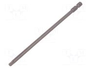 Screwdriver bit; hex key; HEX 4mm; Overall len: 152mm WERA