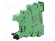 Socket; PIN: 8; for DIN rail mounting; -40÷60°C; 14x80x94mm 