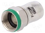 Connector: F; plug; male; 75Ω; RG6; compression BELDEN