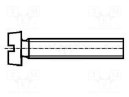 Screw; M1.6x10; 0.35; Head: cheese head; slotted; 0,4mm; steel; zinc BOSSARD