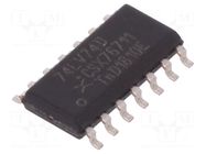 IC: digital; D flip-flop; Ch: 2; TTL; SMD; SO14; tube; LV NEXPERIA