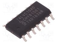 IC: digital; NAND; Ch: 3; IN: 3; CMOS,TTL; SMD; SO14; 1.2÷3.6VDC; tube NEXPERIA