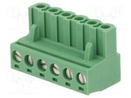 Pluggable terminal block; 5.08mm; ways: 6; straight; plug; female PHOENIX CONTACT