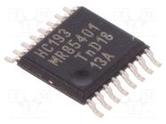 IC: digital; 4bit,binary up/down counter; CMOS; SMD; TSSOP16; HC NEXPERIA