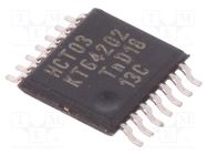 IC: digital; NAND; Ch: 4; IN: 2; CMOS,TTL; SMD; TSSOP14; 4.5÷5.5VDC NEXPERIA