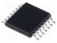 IC: digital; NOT; Ch: 6; CMOS; SMD; TSSOP14; IN: with Schmitt trigger TEXAS INSTRUMENTS