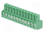 Pluggable terminal block; 3.81mm; ways: 12; straight; plug; female PHOENIX CONTACT