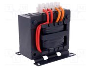 Transformer: mains; 160VA; 400VAC; 230V; Leads: terminal block BREVE TUFVASSONS