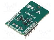 Click board; prototype board; Comp: AK9752; 3.3VDC,5VDC MIKROE