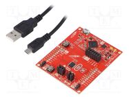 Dev.kit: TI MSP430; documentation,USB cable,prototype board TEXAS INSTRUMENTS