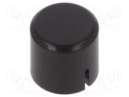 Button; black; polyamide; PVA series C&K