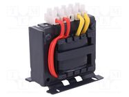 Transformer: mains; 63VA; 230VAC; 230V; Leads: terminal block; IP00 BREVE TUFVASSONS