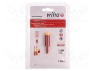 Adapter; max.2.5Nm; Mounting: hexagonal 6mm; 10%; ElectricVario WIHA