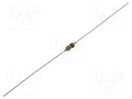 Resistor: carbon film; THT; 10MΩ; 250mW; ±5%; Leads dim: Ø0.43x28mm SR PASSIVES