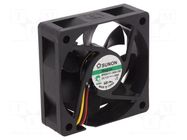 Fan: DC; axial; 12VDC; 60x60x20mm; 38.87m3/h; 33.5dBA; Vapo; 5000rpm SUNON