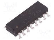 Optocoupler; SMD; Ch: 4; OUT: transistor; Uinsul: 5.3kV; Uce: 70V VISHAY