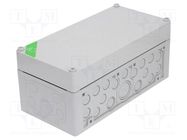 Enclosure: junction box; X: 150mm; Y: 300mm; Z: 132mm; polycarbonate SPELSBERG