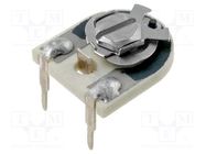 Potentiometer: mounting; single turn,horizontal; 3.3kΩ; 1W; ±20% TELPOD