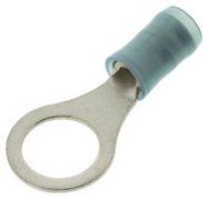 CRIMP TERMINAL, RING, 8MM, BLUE