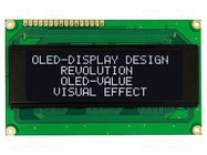 Display: OLED; alphanumeric; 20x4; Dim: 98x60x10mm; white; PIN: 16 RAYSTAR OPTRONICS