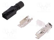 Connector: RJ45; plug; PIN: 4; Cat: 5; shielded; Layout: 8p4c HARTING