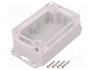 Enclosure: multipurpose; X: 70mm; Y: 105mm; Z: 40mm; polycarbonate KRADEX