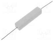 Resistor: wire-wound; cement; THT; 18Ω; 10W; ±5%; 48x9.5x9.5mm SR PASSIVES