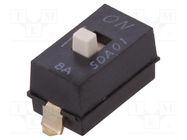 Switch: DIP-SWITCH; Poles number: 1; OFF-ON; 0.025A/24VDC; Pos: 2 C&K