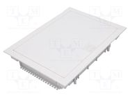 Enclosure: for modular components; IP30; plaster embedded; white ELEKTRO-PLAST NASIELSK