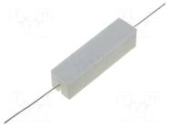 Resistor: wire-wound; cement; THT; 15Ω; 15W; ±5%; Ø0.8x35mm SR PASSIVES