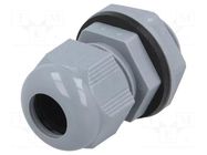 Cable gland; M25; 1.5; IP66,IP68; polyamide; dark grey; 10pcs. ALPHA WIRE