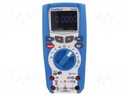 Digital multimeter; Bluetooth; LCD TFT 2,2"; 320x240; True RMS PEAKTECH