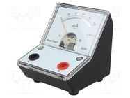 Ammeter; 0.1÷100uA; 90x106x103mm; 2%; Meter: analogue; 1kΩ PEAKTECH